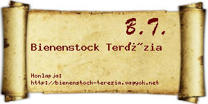 Bienenstock Terézia névjegykártya